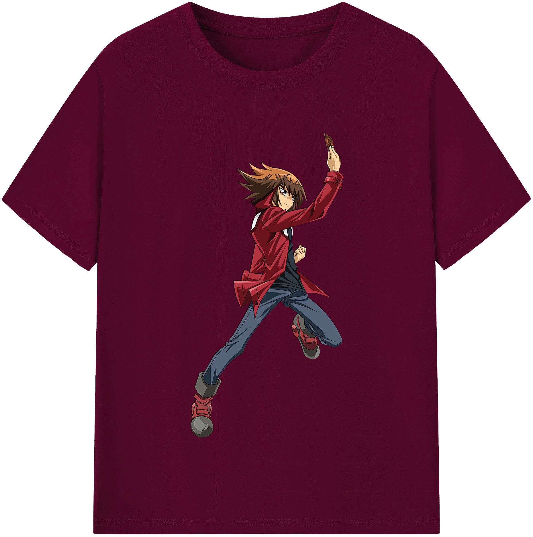 （画像用） 遊☆戯☆王 Yu-Gi-Oh! レディースカジュアルプリントTシャツ（綿100％）